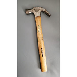 Vintage Workforce 7 Oz Genuine Hickory Claw Hammer 676-922 Drop Forged